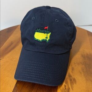MASTERS Navy Slouch Golf Baseball Cap HAT from AUGUSTA NATIONAL Cotton like new